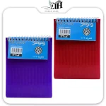 وتوس- دفترچه 1/16 طلقي رنگي پلاس کد 122/1 - تصویر 3