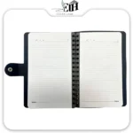 وتوس-دفتر اروپايي چرم دکمه دار 120 برگ کد 235 - تصویر 3