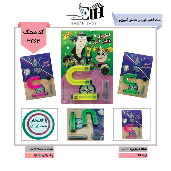 ست آهنربا ایرانی دانش آموزی