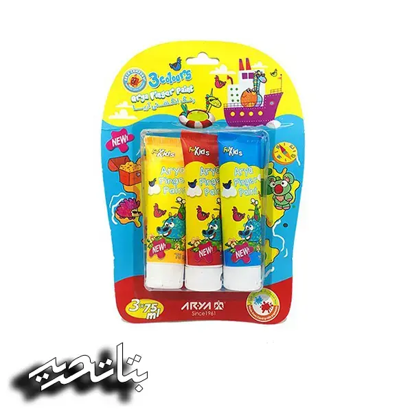 آریا رنگ انگشتی 3 رنگ تیوپی (7020) آریا رنگ انگشتی 3 رنگ تیوپی (7020)
