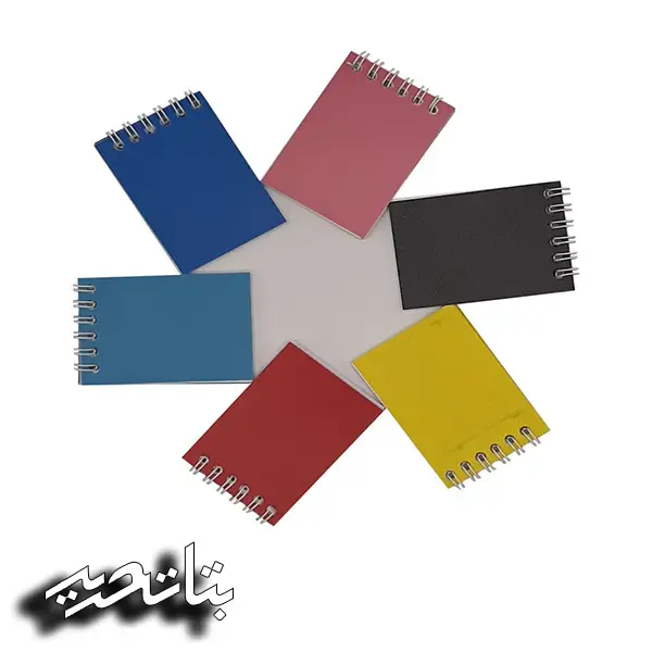 الماس دفترچه 116 طلقی رنگی