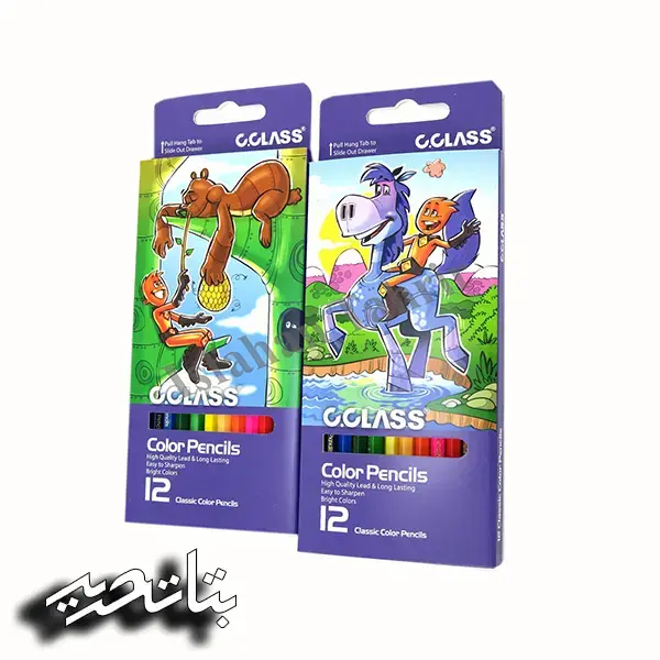 سی کلاس مداد رنگی 12 مقوا (4578)