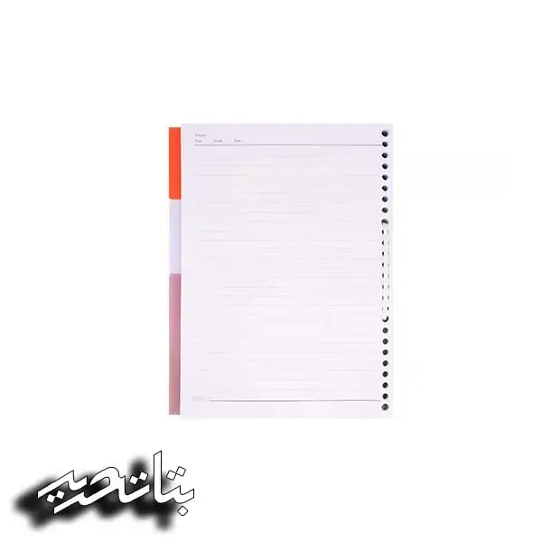 پاپکو یدک کلاسور ( اوراق دفتر جیب دار ) 606 NB a4