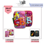 لایت استار -جامدادی 801-4 سه بعدی کتابی/abc